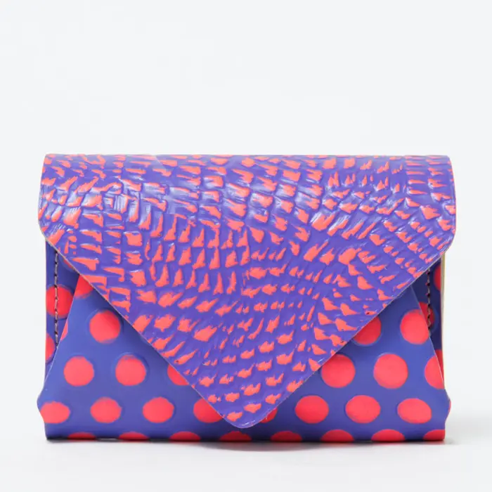 Carmine カーマイン Compact Wallet Bird コンパクトウォレットバード　3つ折り財布 オレンジ