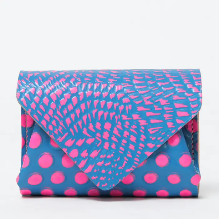 Carmine カーマイン Compact Wallet Bird コンパクトウォレットバード　3つ折り財布 ピンク