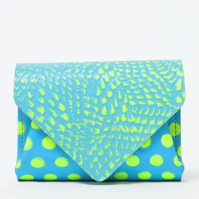 Carmine カーマイン Compact Wallet Bird コンパクトウォレットバード　3つ折り財布 イエロー