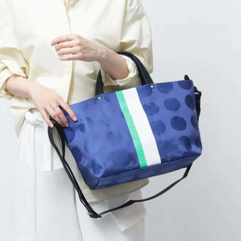 SAPONETTA サポネッタ 西陣織シルク 2way トートバッグ