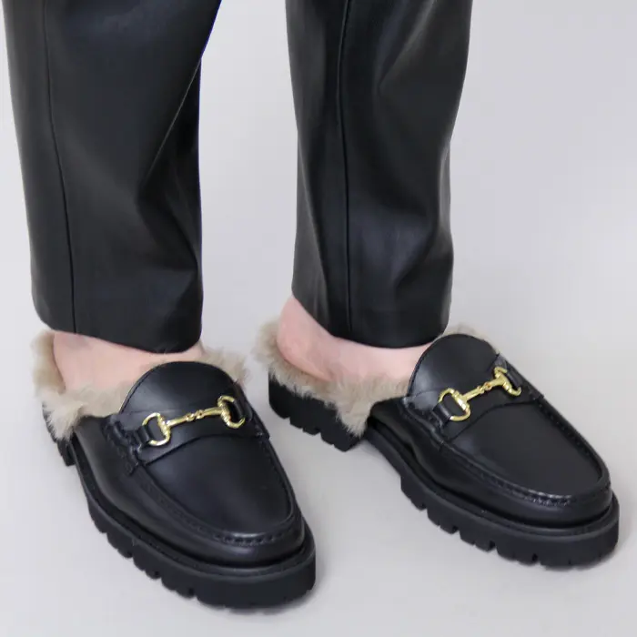 CAMINANDO カミナンド ビット付き バブーシュ 22115w