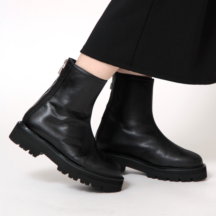 ショートブーツ ZIP BOOTS 23104W