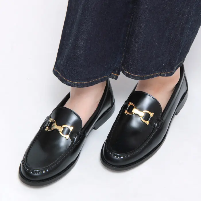 CAMINANDO カミナンド アーモンドトゥ ビットローファー ALMOND TOE C LOAFERS