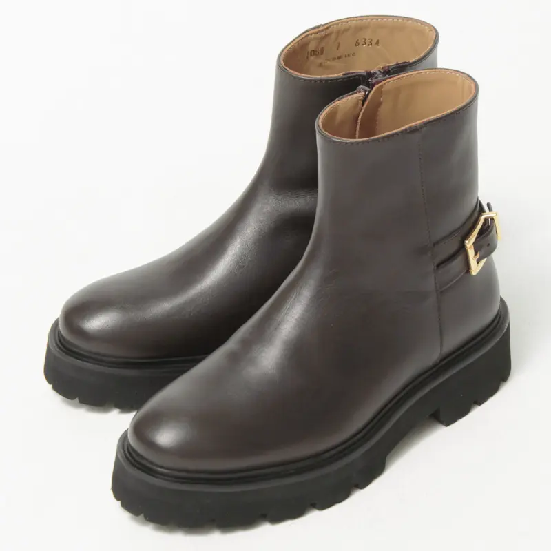 ショートブーツ SIDE BUCKLE BOOTS 25108W