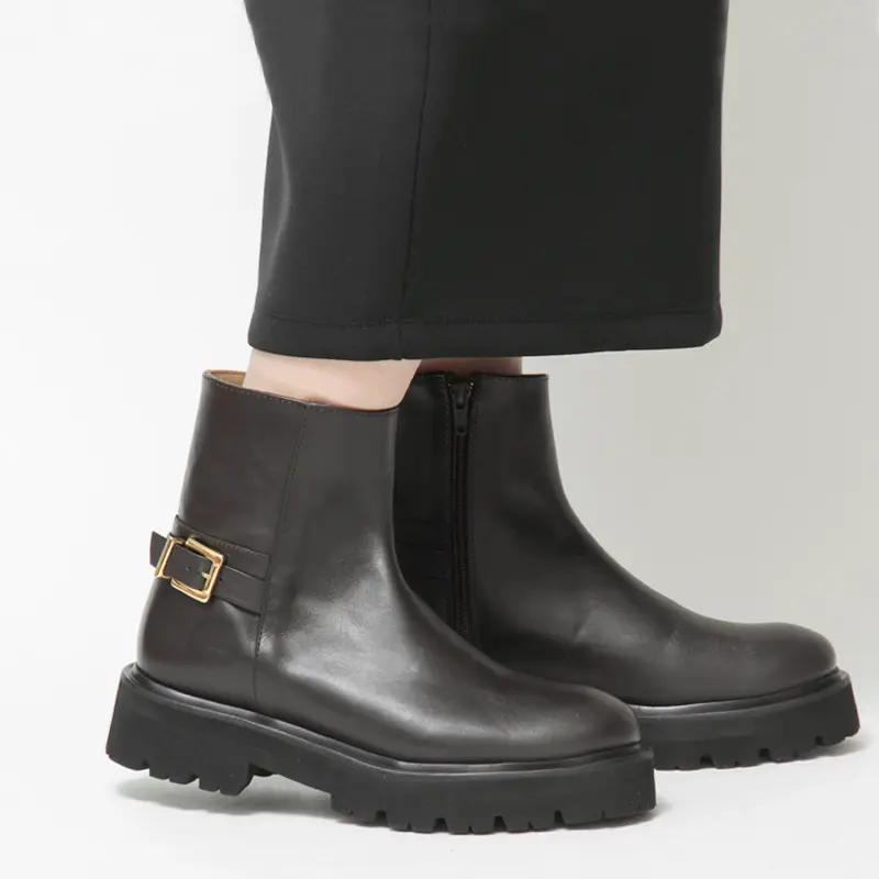 CAMINANDO カミナンド ショートブーツ SIDE BUCKLE BOOTS 25108W