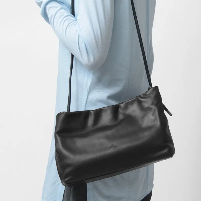 TESSEN CREATION テッセンクリエーション BASIC POUCH LITE 撥水カウレザー 2way ショルダーバッグ (M)