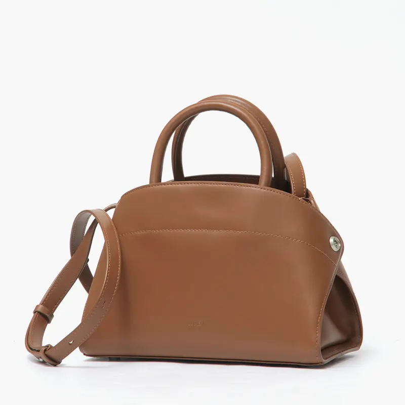 LUMEN ルメン（アトリエ ド ルメン） NADEL MINI BAG スムースレザー 2WAY ハンドバック TAWNY BROWN