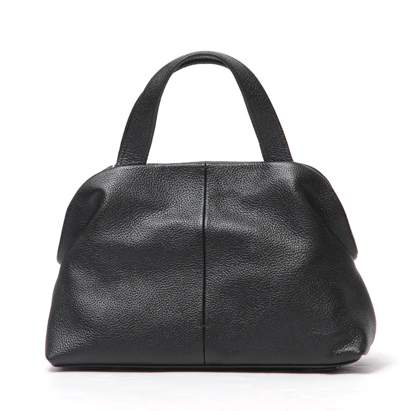 LUMEN ルメン（アトリエ ド ルメン） PAVE PETIT BAG グレインカウレザー サイドタック トートバック (S)