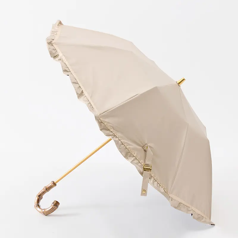 Athena New York アシーナニューヨーク Nolita 晴雨兼用 折りたたみ傘 BEIGE