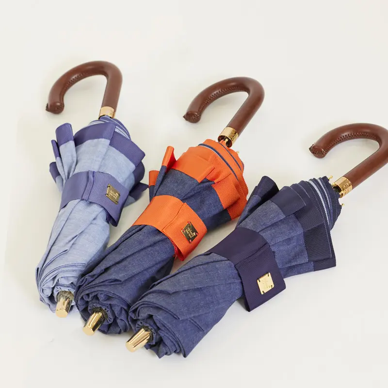 Athena New York アシーナニューヨーク Denim Camila 折りたたみ傘 日傘