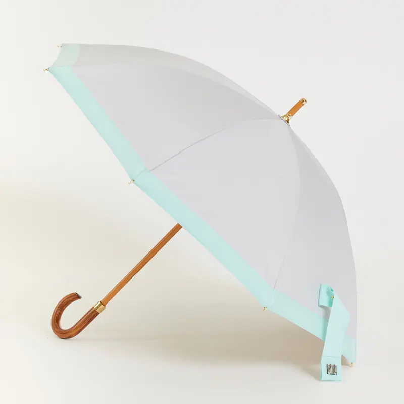 Athena New York アシーナニューヨーク Camila City 晴雨兼用 傘 LT.GREY/AQUA