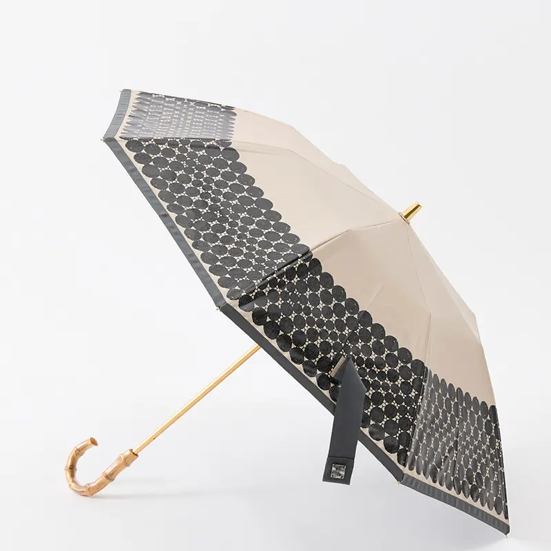 Athena New York アシーナニューヨーク Scarllet Lace Print 晴雨兼用 折りたたみ傘