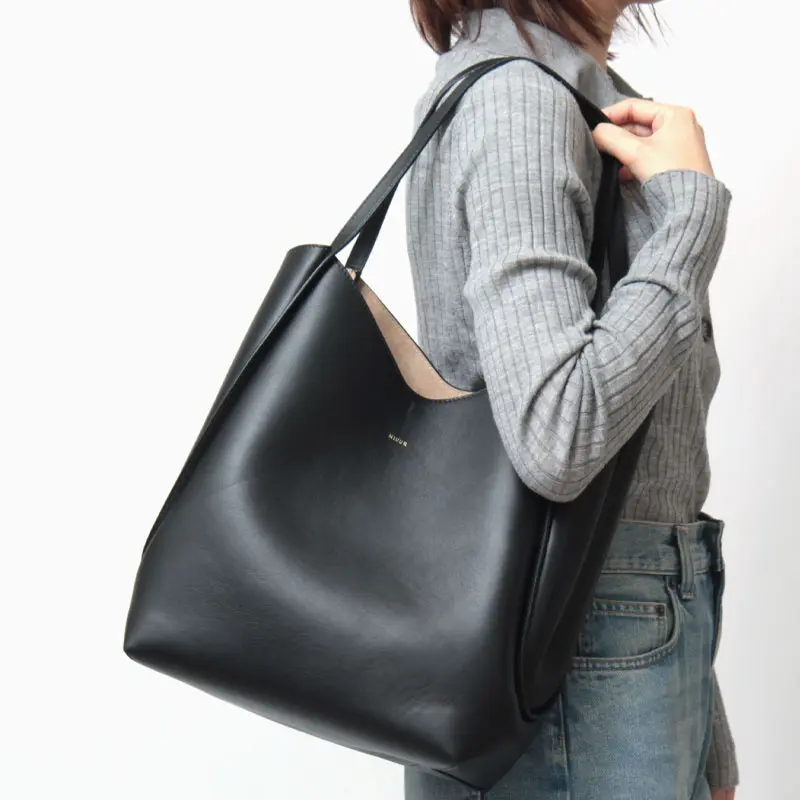 MIUUR ミウール LOMU カーフレザー トートバッグ (L)