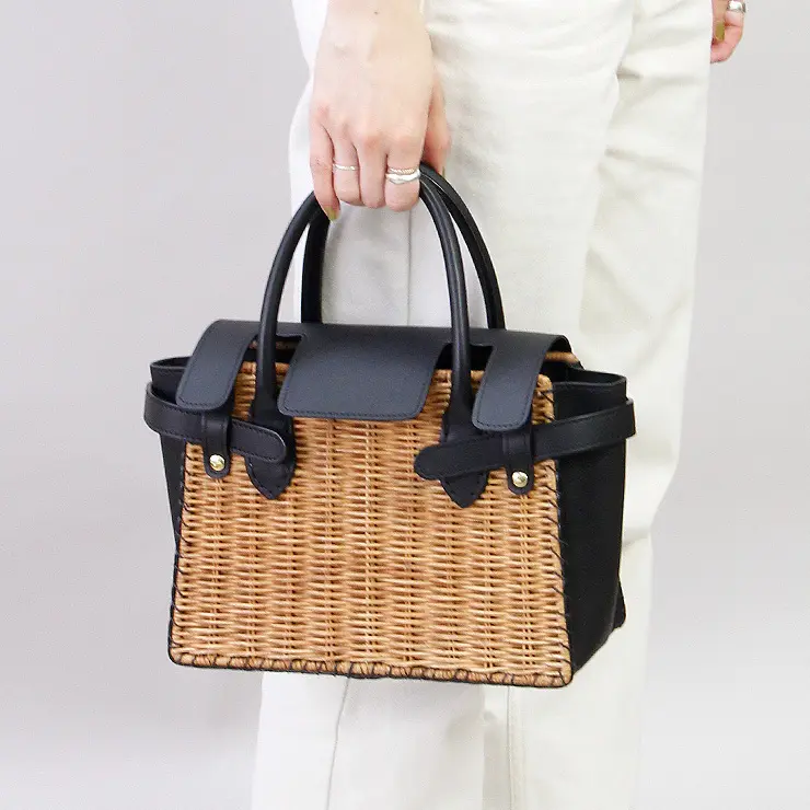The Bagmati バグマティ ラタン ウィッカー かごバッグ