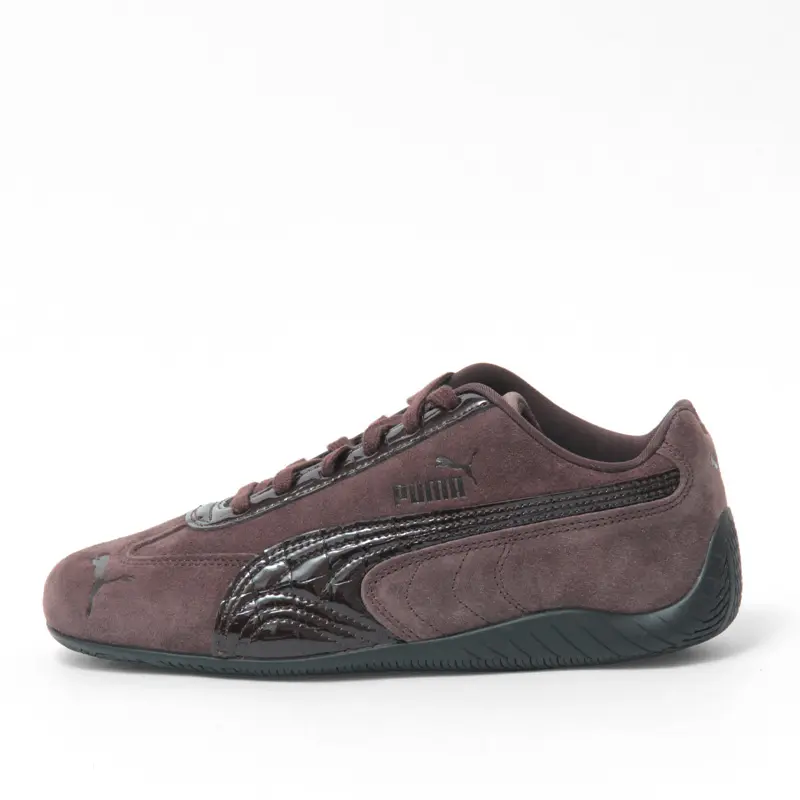 PUMA プーマ SPEEDCAT PREMIUM CROC WNS ローカット スニーカー CHOCOLATE