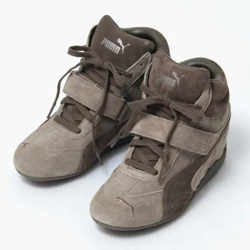 PUMA プーマ SPEEDCAT WEDGE スエード ハイカット スニーカー