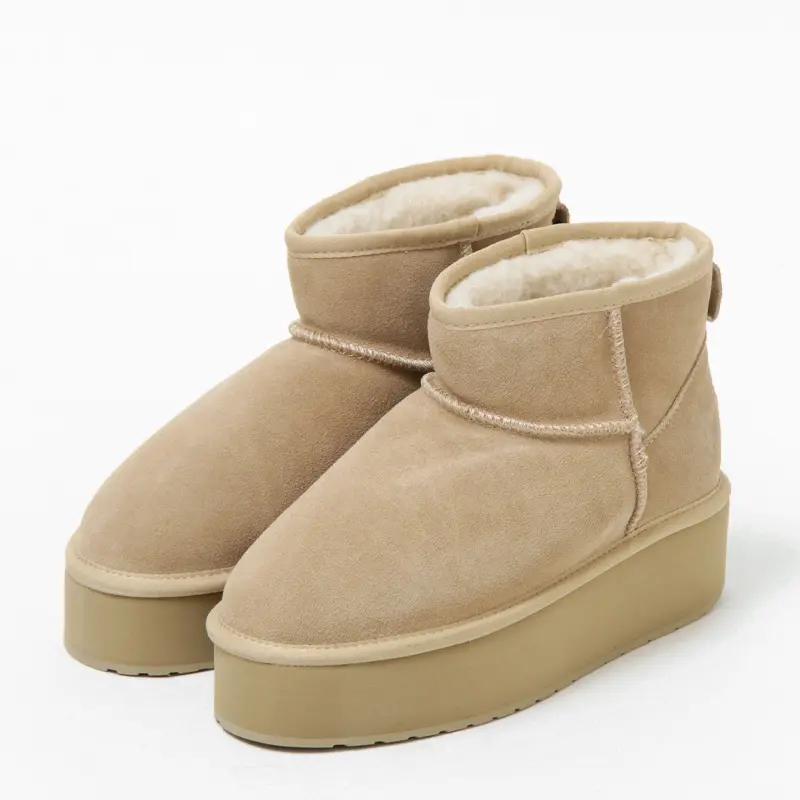 EMU Australia エミュ Platform Micro Wool 厚底 ムートン ブーツ