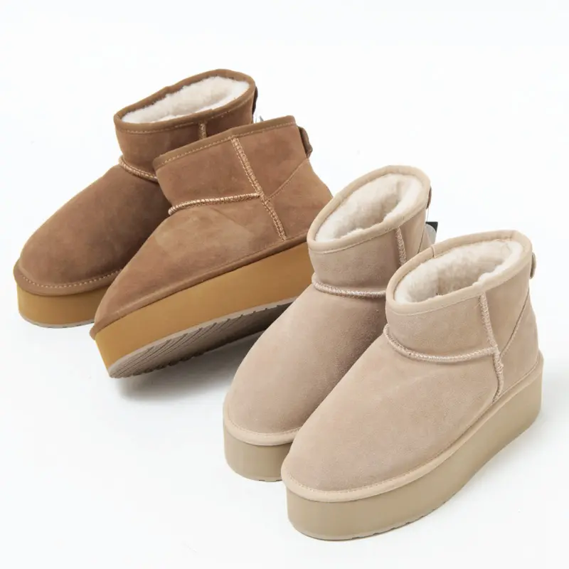 EMU Australia エミュ Platform Micro Wool 厚底 ムートン ブーツ