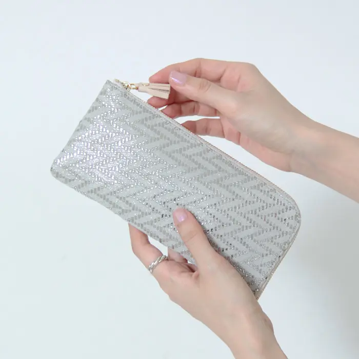 POMTATA ポンタタ L字ファスナー 長財布 PAR2