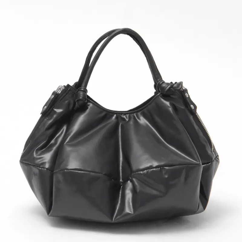 POMTATA ポンタタ ENVAN TOTE ポリエステル トートバッグ ブラック