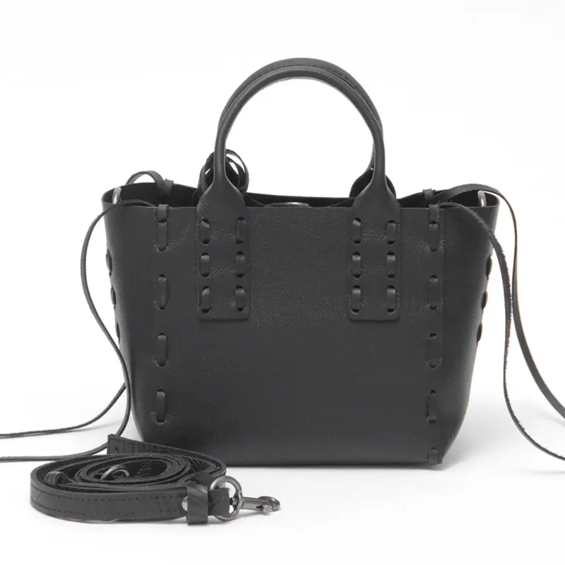 POMTATA ポンタタ END RUCKS  SAKU TOTE 2WAYトートバッグ (XS) BASIC/ブラック