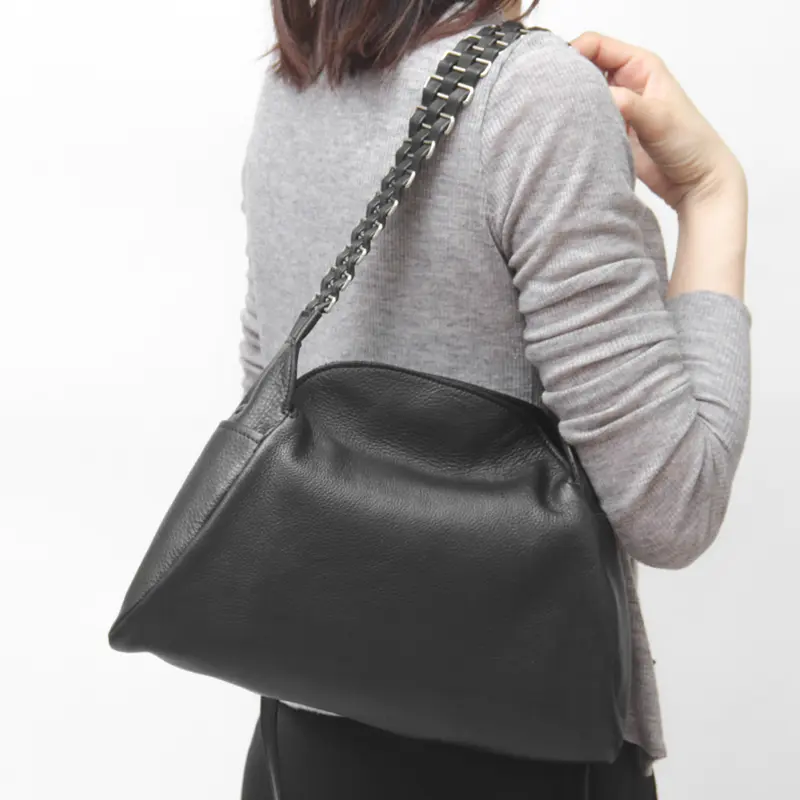 POMTATA ポンタタ FLYD HAND 本革 2WAY トートバッグ