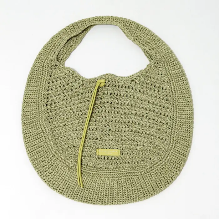 GIANNI CHIARINI ジャンニキアリーニ EUFORIA クロシェ編み ワンショルダーバッグ SUNNY LIGHT