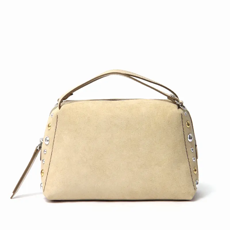 GIANNI CHIARINI ジャンニキアリーニ ALIFA（アリファ） スタッズ付き スエード 2way ショルダーバッグ