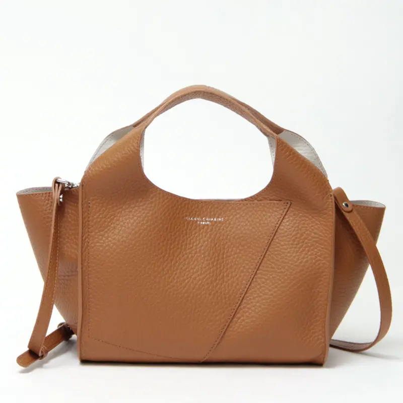 GIANNI CHIARINI ジャンニキアリーニ EUFORIA レザー 2WAY トートバッグ CARAMELLO-SABBIA