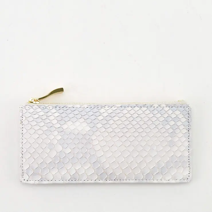 VIA DOAN ヴィアドアン Bran python 薄型 長財布