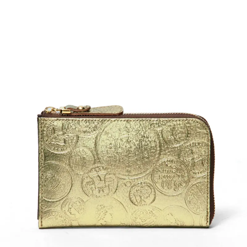 VIA DOAN ヴィアドアン Coin L字ファスナー ミニ財布