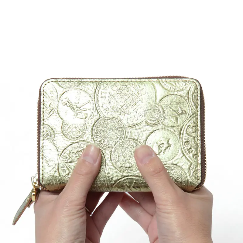 Coin ラウンドファスナー 二つ折り 財布