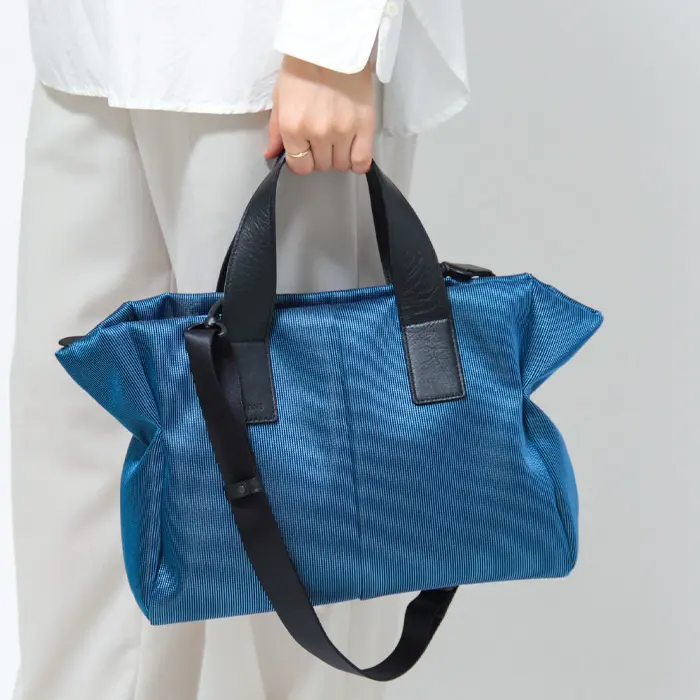 ESTINE エスティーヌ ゼファー 2wayトートバッグ ブルー