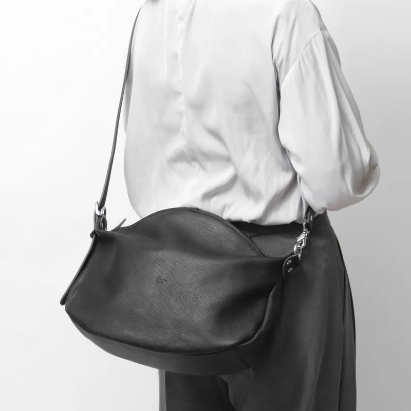 Ense アンサ goat shoulder  ゴートレザー 2way ショルダーバッグ(S)