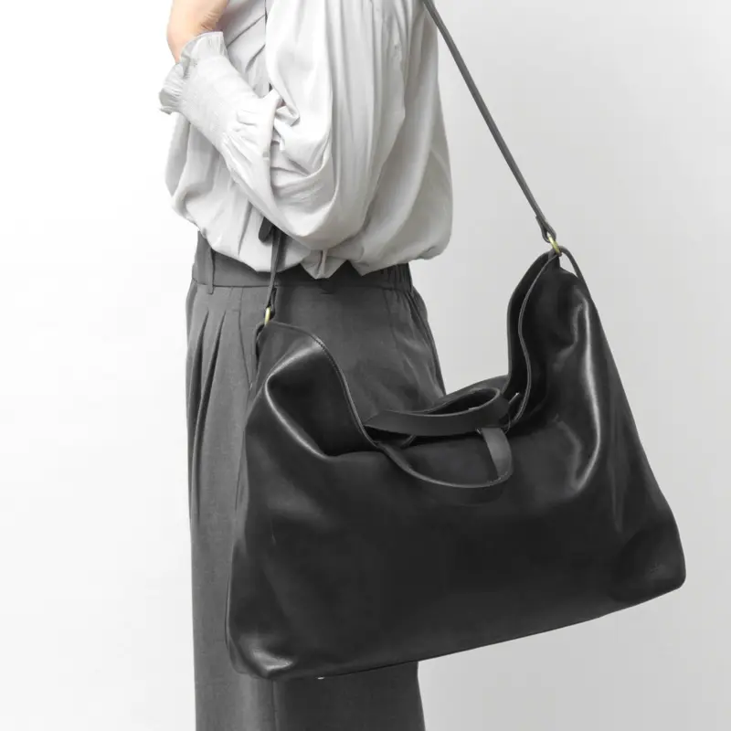 2way tote キップレザー 2way トートバッグ(L)