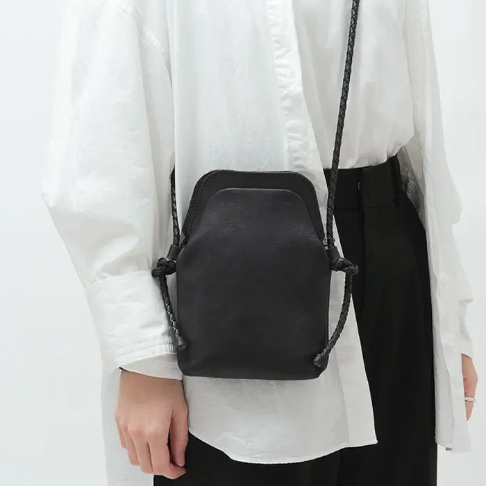 Ense アンサ gamaguchi sacoche ガマグチ サコッシュ