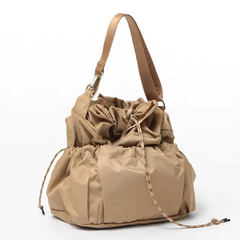 NOMADIS ノマディス SQUASH ナイロン 2way ショルダーバッグ BEIGE