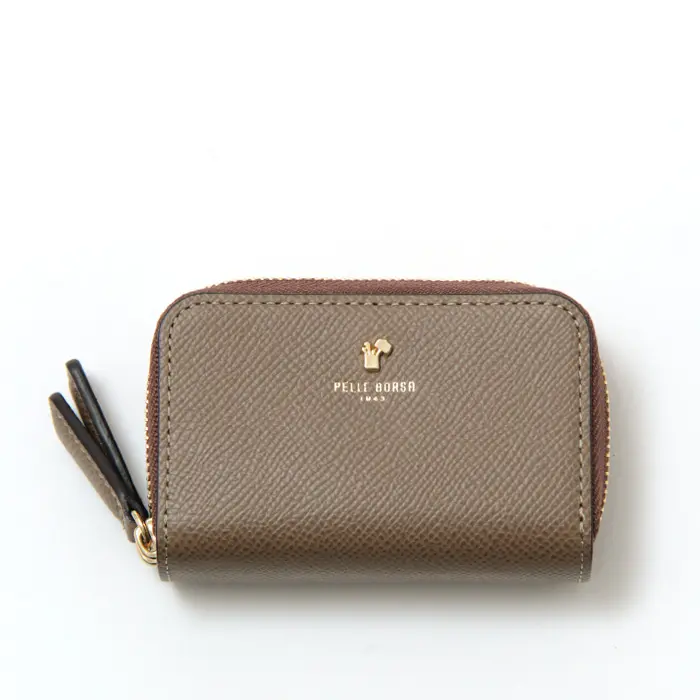 PELLE BORSA ペレボルサ フレンチカーフグッズ キーケース トープ
