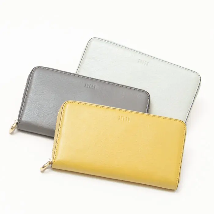 PELLE BORSA ペレボルサ Minato ラウンドファスナー コンパクト 長財布