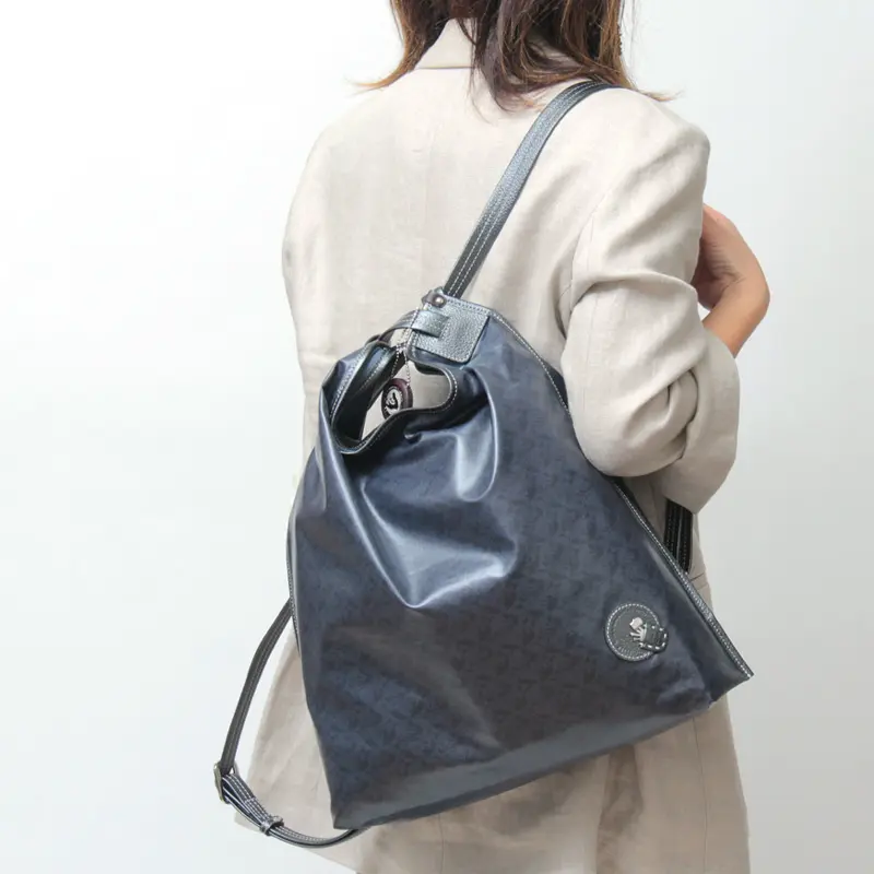 PELLE BORSA ペレボルサ Alive モノグラムジャガード 3way リュック