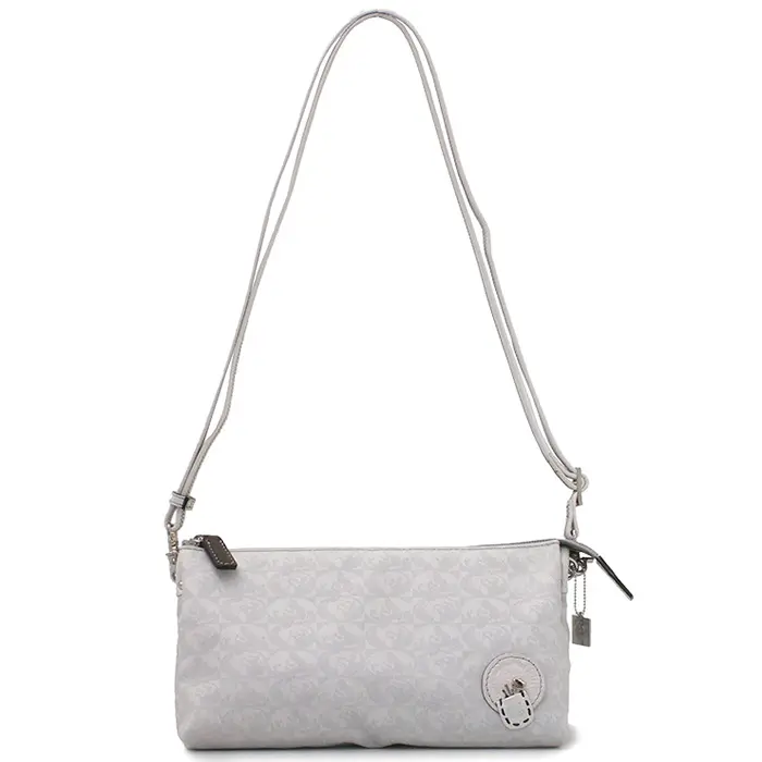 PELLE BORSA ペレボルサ Alive  ナイロン 軽量 ショルダーバッグ ホワイト