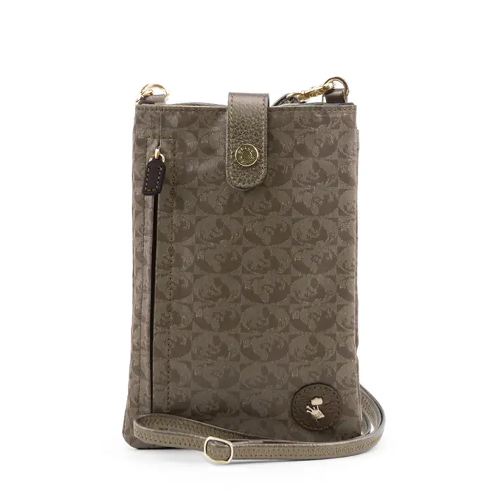 PELLE BORSA ペレボルサ alive アライブ ミニショルダーバッグ ブロンズ