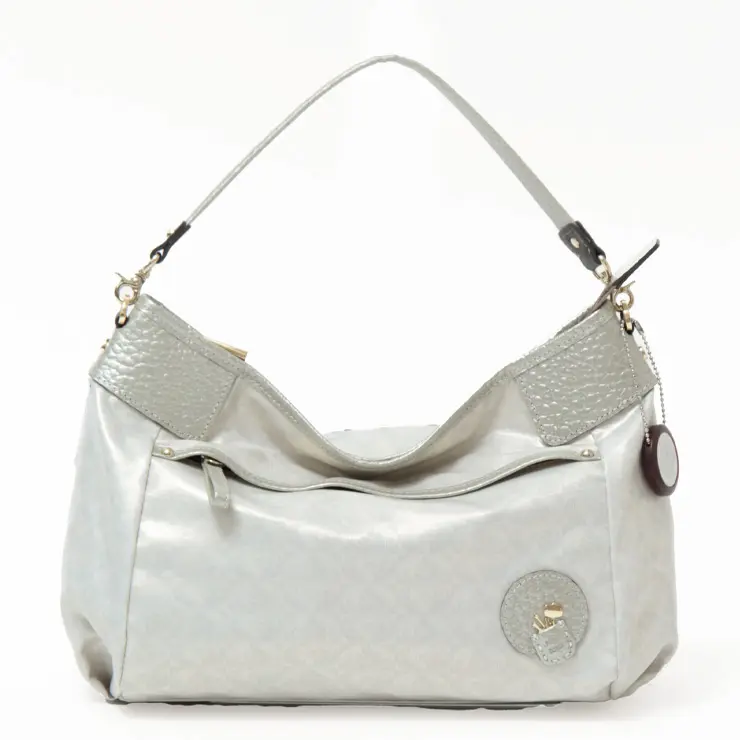 PELLE BORSA ペレボルサ Alive 2way ショルダーバッグ シャンパンゴールド