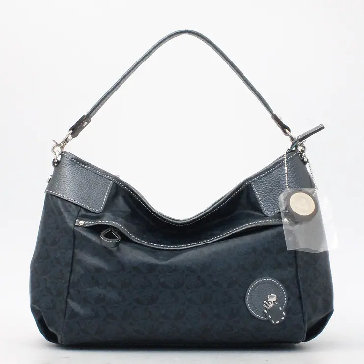 PELLE BORSA ペレボルサ Alive 2way ショルダーバッグ ネイビー