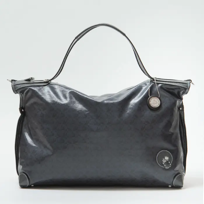 PELLE BORSA ペレボルサ アライブ ナイロン 軽量 ボストンバッグ ネイビー