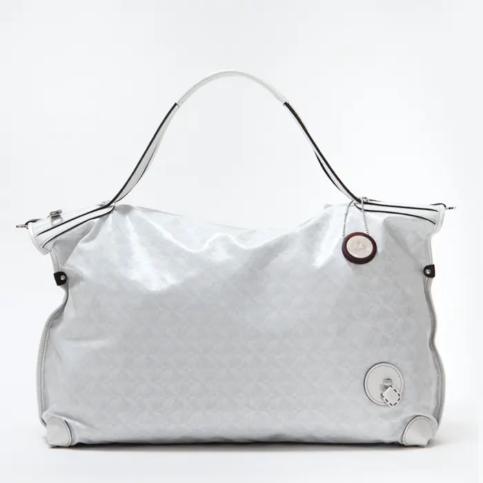 PELLE BORSA ペレボルサ アライブ ナイロン 軽量 ボストンバッグ ホワイト