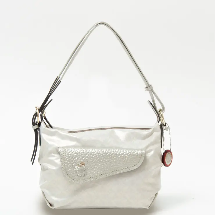 PELLE BORSA ペレボルサ Alive 2way ショルダーバッグ シャンパンゴールド