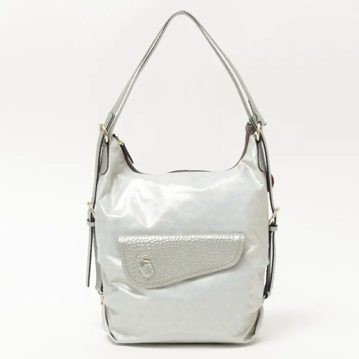 PELLE BORSA ペレボルサ Alive 3way ショルダーバッグ シャンパンゴールド