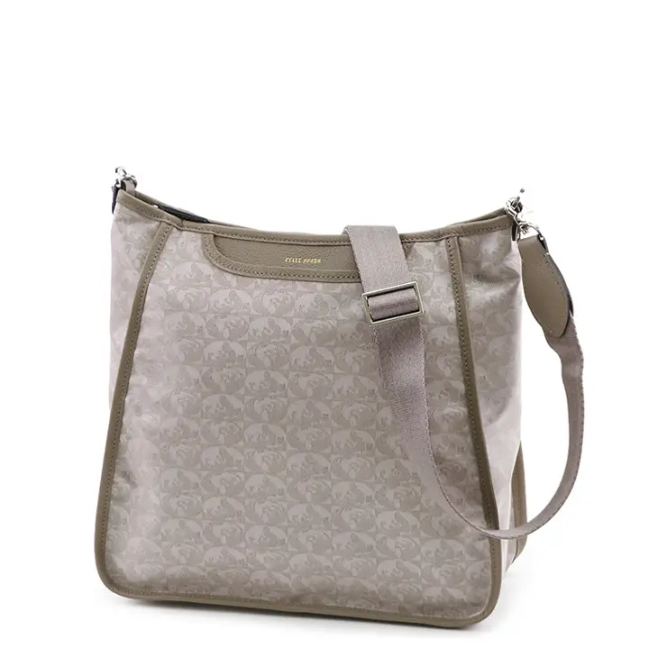 PELLE BORSA ペレボルサ Alive  ナイロン 軽量 ショルダーバッグ グレージュ