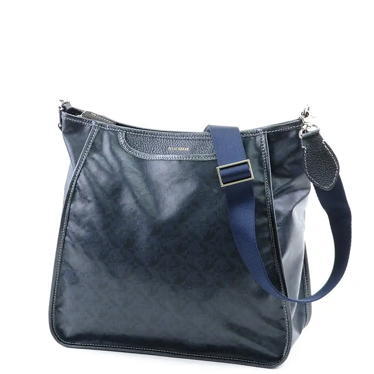 PELLE BORSA ペレボルサ Alive  ナイロン 軽量 ショルダーバッグ ネイビー